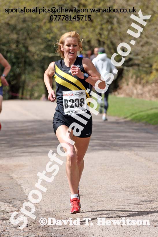 Senior womens English National 6 Stage Road Relay, 2016 English National 12 and 6 Stage Road Relays, Sutton Coldfield, Birmingham. Photo: David T. Hewitson/Sports for All Pics